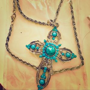 HP! 💫 Healing-Turquoise Pendant from Russia